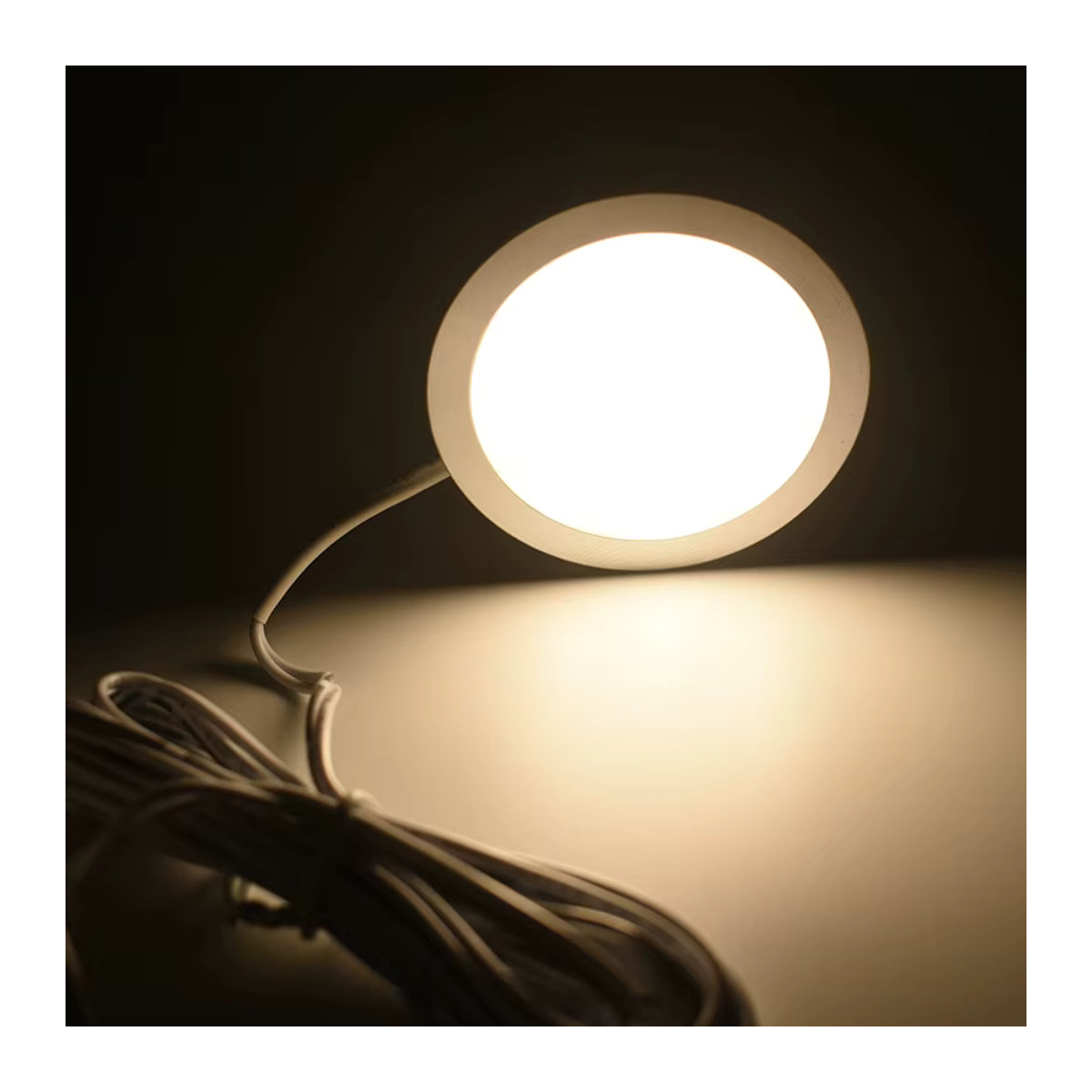 LED-Unterschrankleuchte aus Aluminium für Möbelbeleuchtung in Schwarz oder Silber mit 2 m Kabel, 12 V - Bild 5
