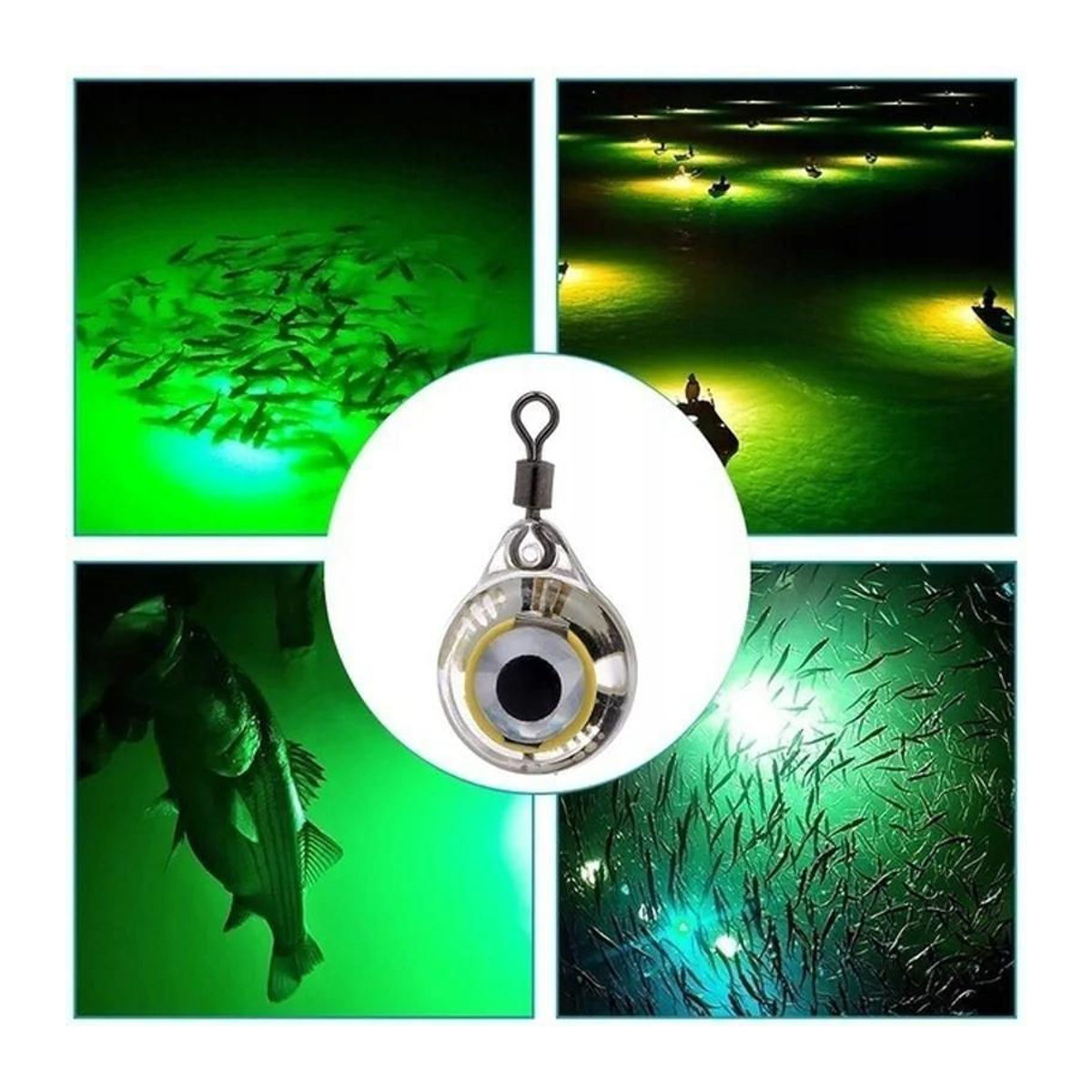 LED Vislamp Lijn Kit Oog Grunt Dobber Visplek Beleuchtung - Bild 3