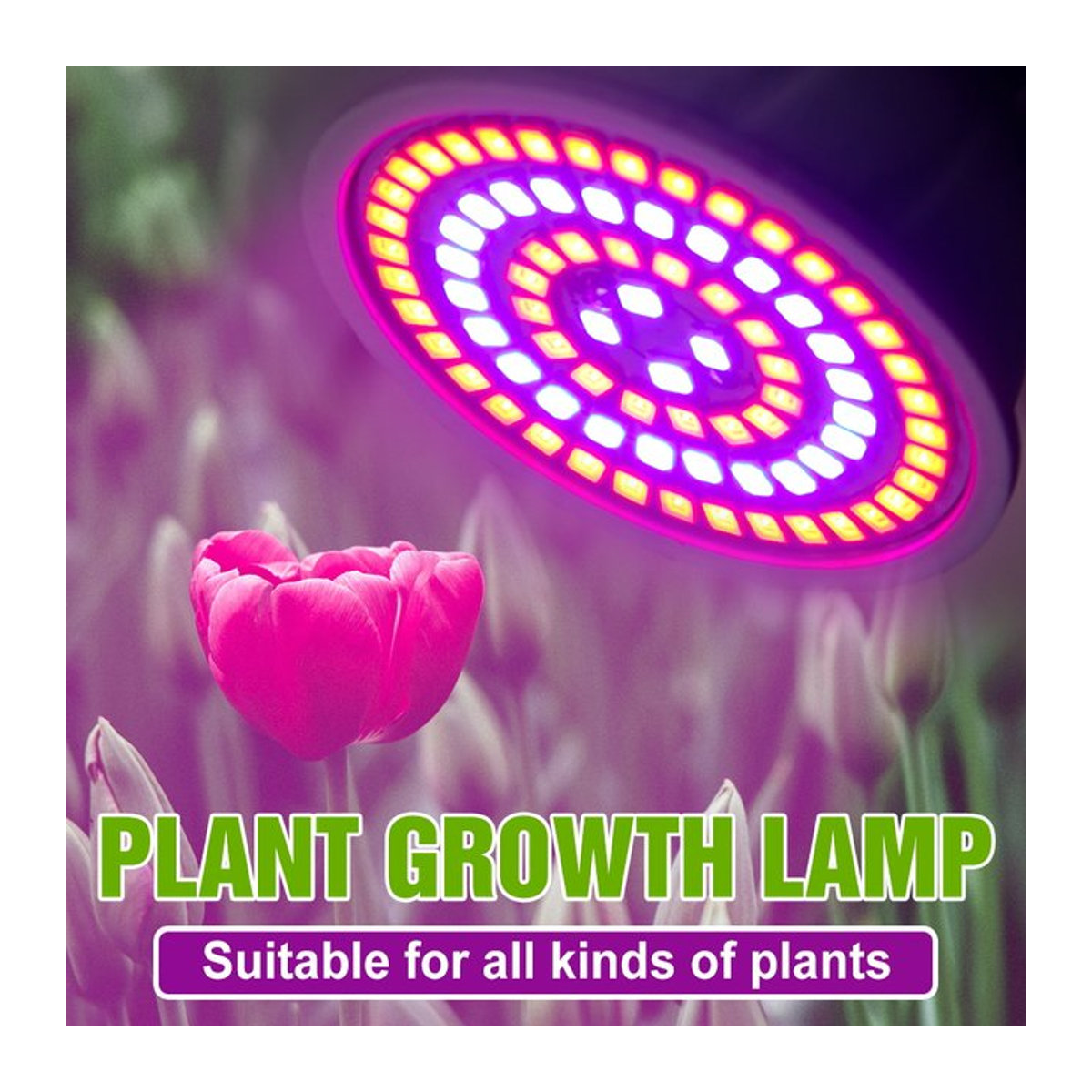 LED Vollspektrum Pflanzenlampe für Hydrokultur und Gemüseanbau - Bild 1
