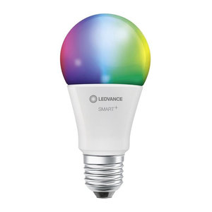 LEDVANCE Smart-Lampe WiFi LED Glühbirne E27 RGBW 14W matt