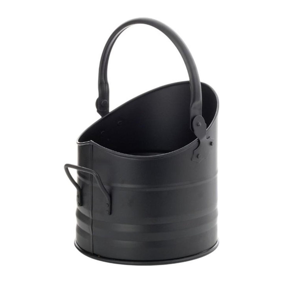 Leecroft Flanders Mini Hod Industrial Wandleuchte aus Metall in Schwarz, Durchmesser: 25,4 cm - Bild 1