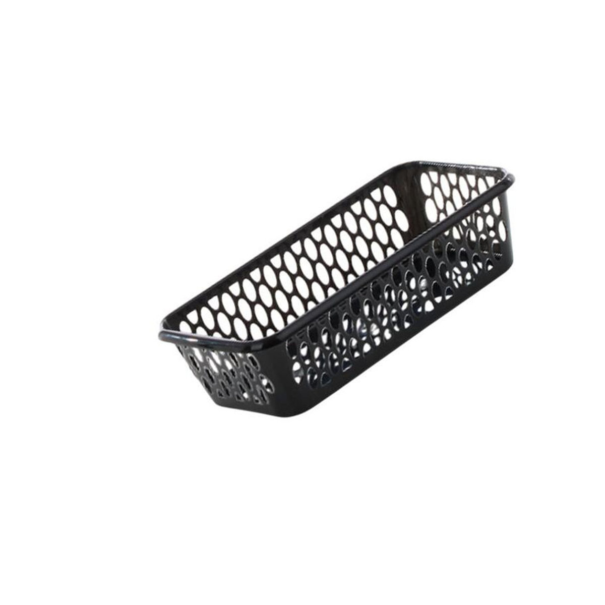 Leecroft Korb Schwarz aus Kunststoff, B/T/H: 20 x 10 x 5 cm - Bild 2