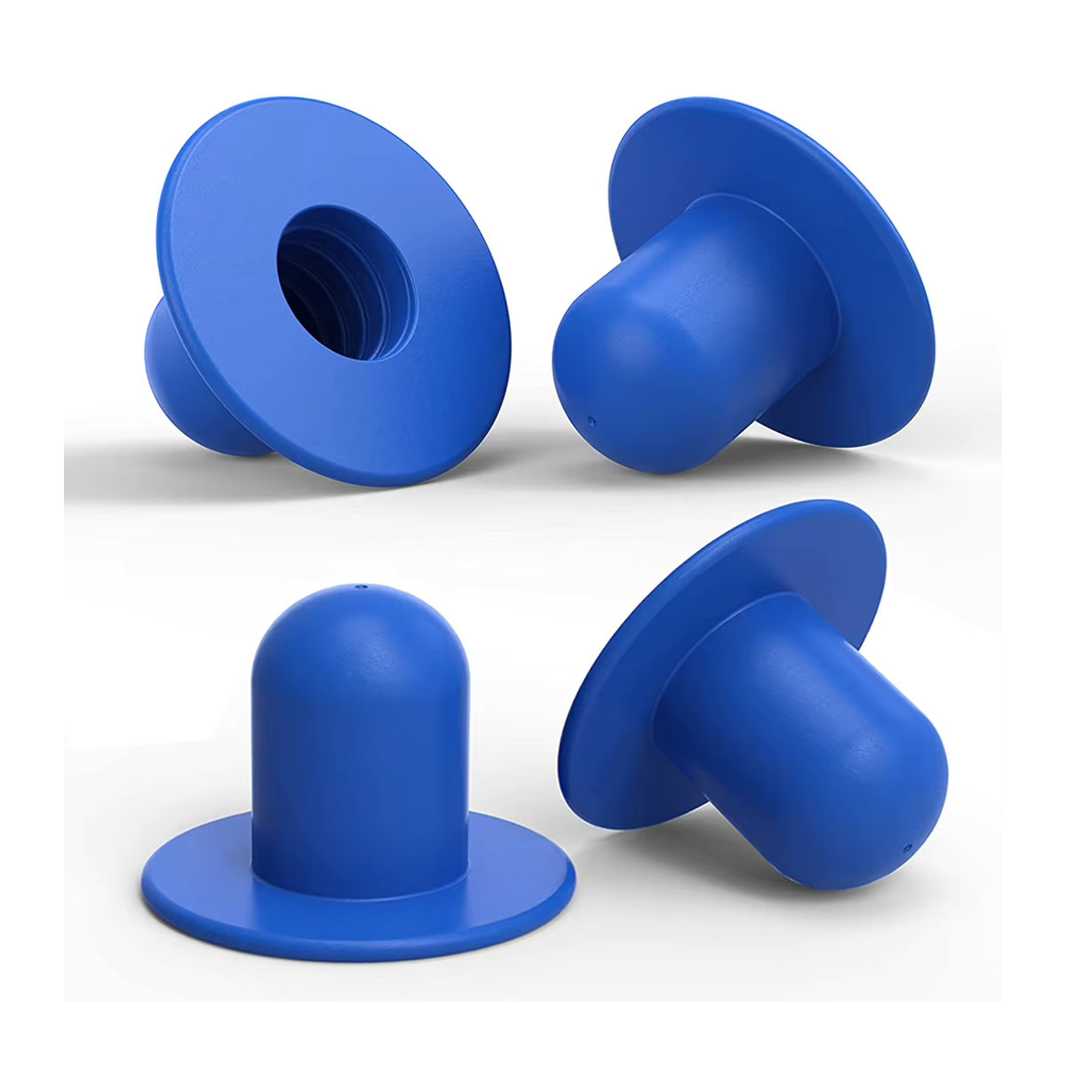 LEENKEA 4-teiliges Schwimmbad-Set in Blau aus Kunststoff - Bild 2