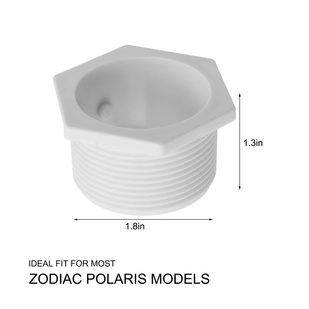 LEENKEA Ersatz-Schnelltrennventil für Polaris Poolreiniger 280 180 6-500-00 aus Kunststoff - Bild 5