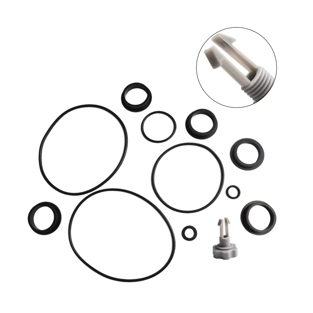 LEENKEA O-Ring Dichtungssatz für Intex Sandfilterpumpen und Air Release Ventile zur Reparatur deines Schwimmbad-Filtersystems - Bild 5