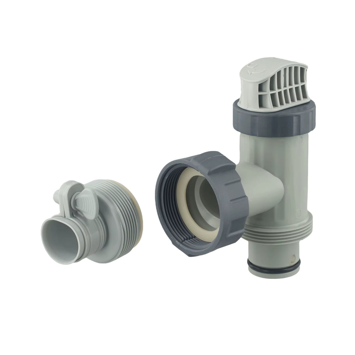 LEENKEA Pool Plunger Ventil Typ B Schlauch Adapter Ersatz für Intex Sandfilterpumpen und Schwimmbad Zubehör - Bild 6