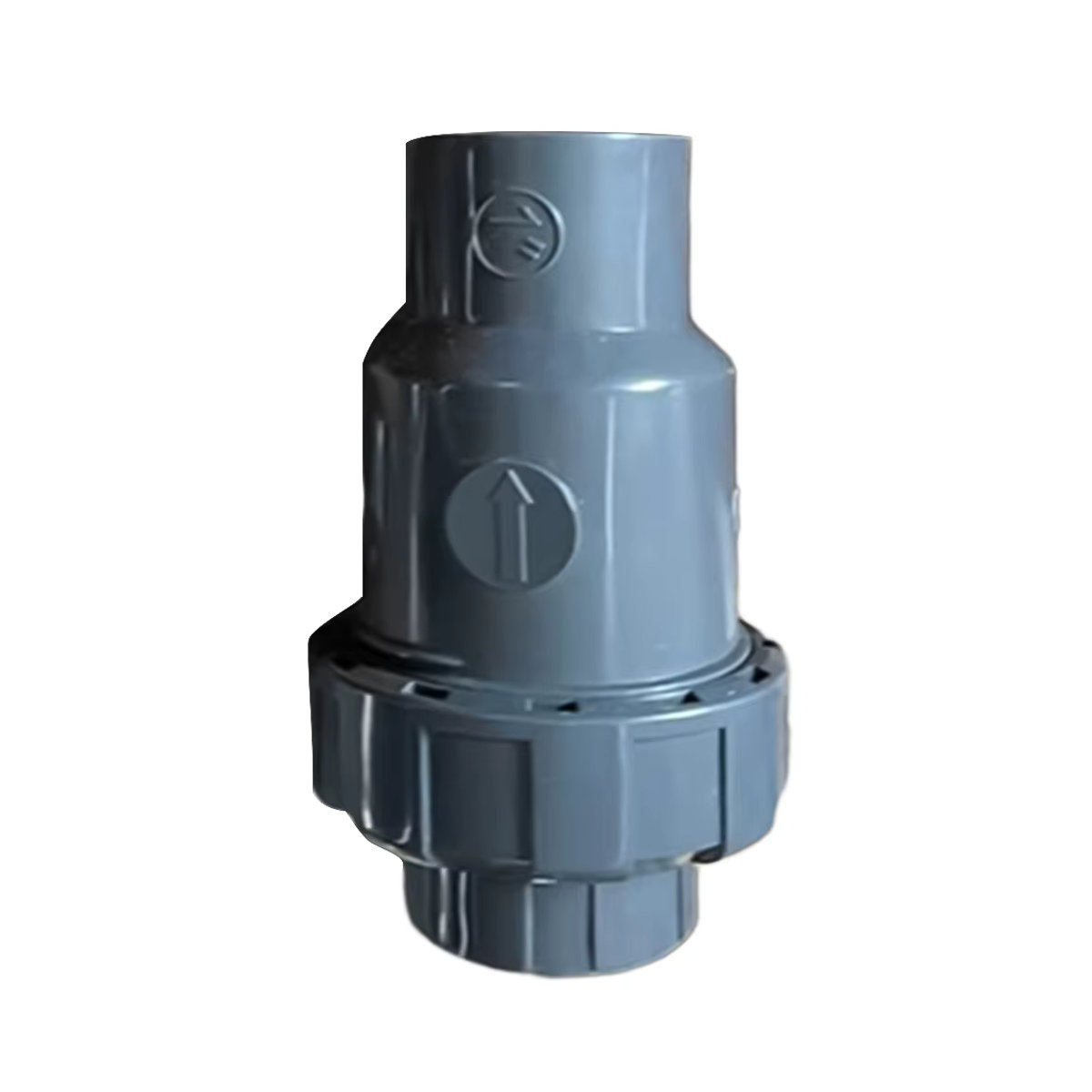 LEENKEA Rückschlagventil aus grauem PVC für Pool Zubehör, Durchmesser: 32 mm - Bild 2