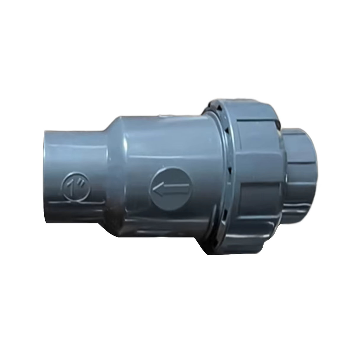 LEENKEA Rückschlagventil aus grauem PVC für Pool Zubehör, Durchmesser: 32 mm - Bild 4