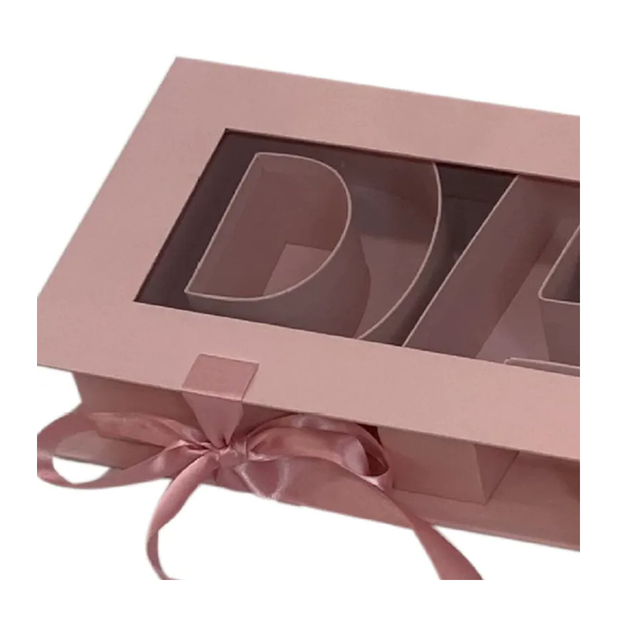 Leere Blumenbox in Buchstabenform aus Papier für DIY-Dekorationen, Weiß und Mehrfarbig - Bild 5