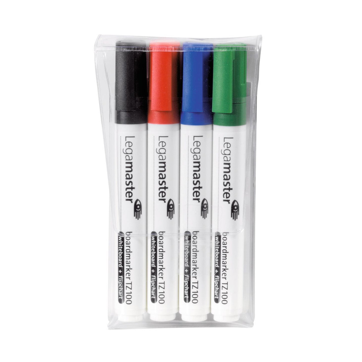 Legamaster Whiteboardmarker TZ 100 Set, 4er-Pack, mehrfarbig, Rundspitze, Strichstärke 1,5-3 mm, nachfüllbar - Bild 2