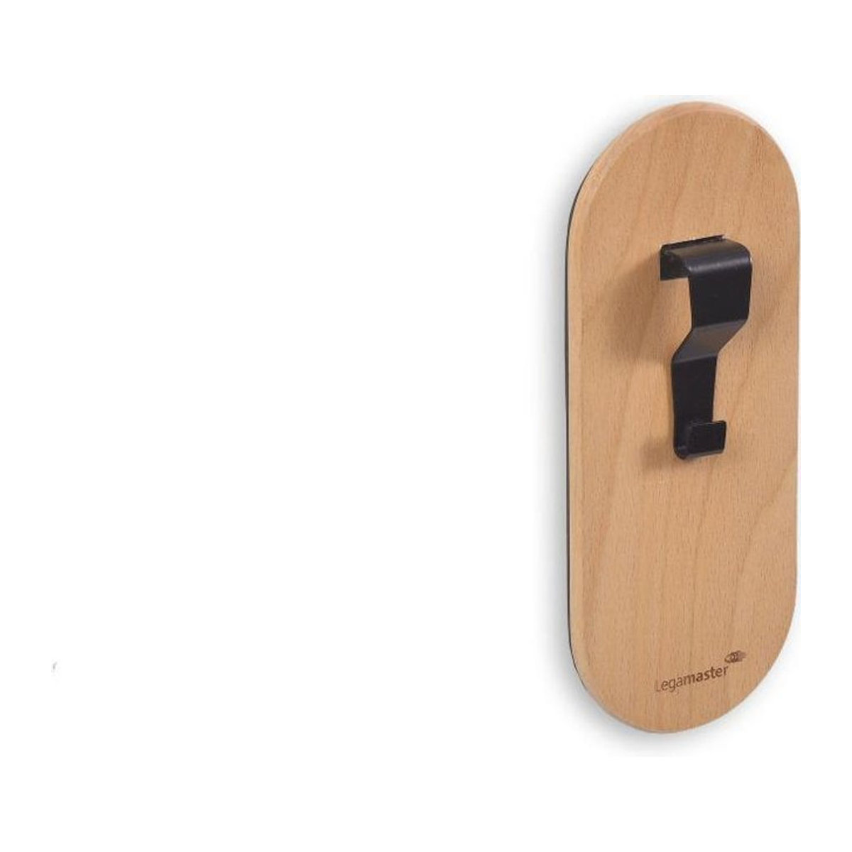 Legamaster WOODEN Magnetische Whiteboard-Papierhaken aus Buchenholz, 2 Stück, B: 7 cm, T: 2 cm, H: 17 cm - Bild 1