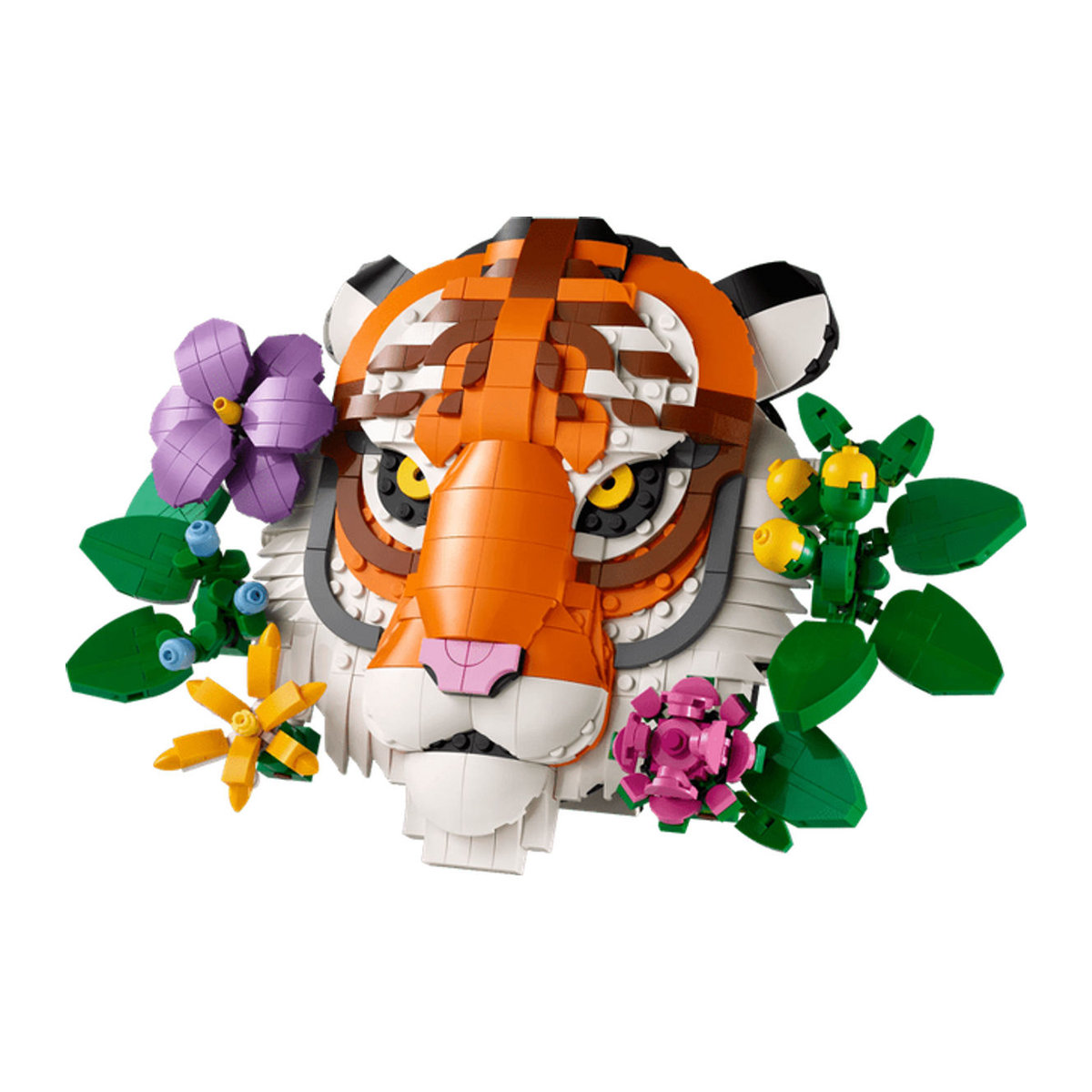 LEGO Art Fauna Collection Tiger 31217 Mehrfarbiges Wandbild aus Kunststoff für Erwachsene - Bild 1