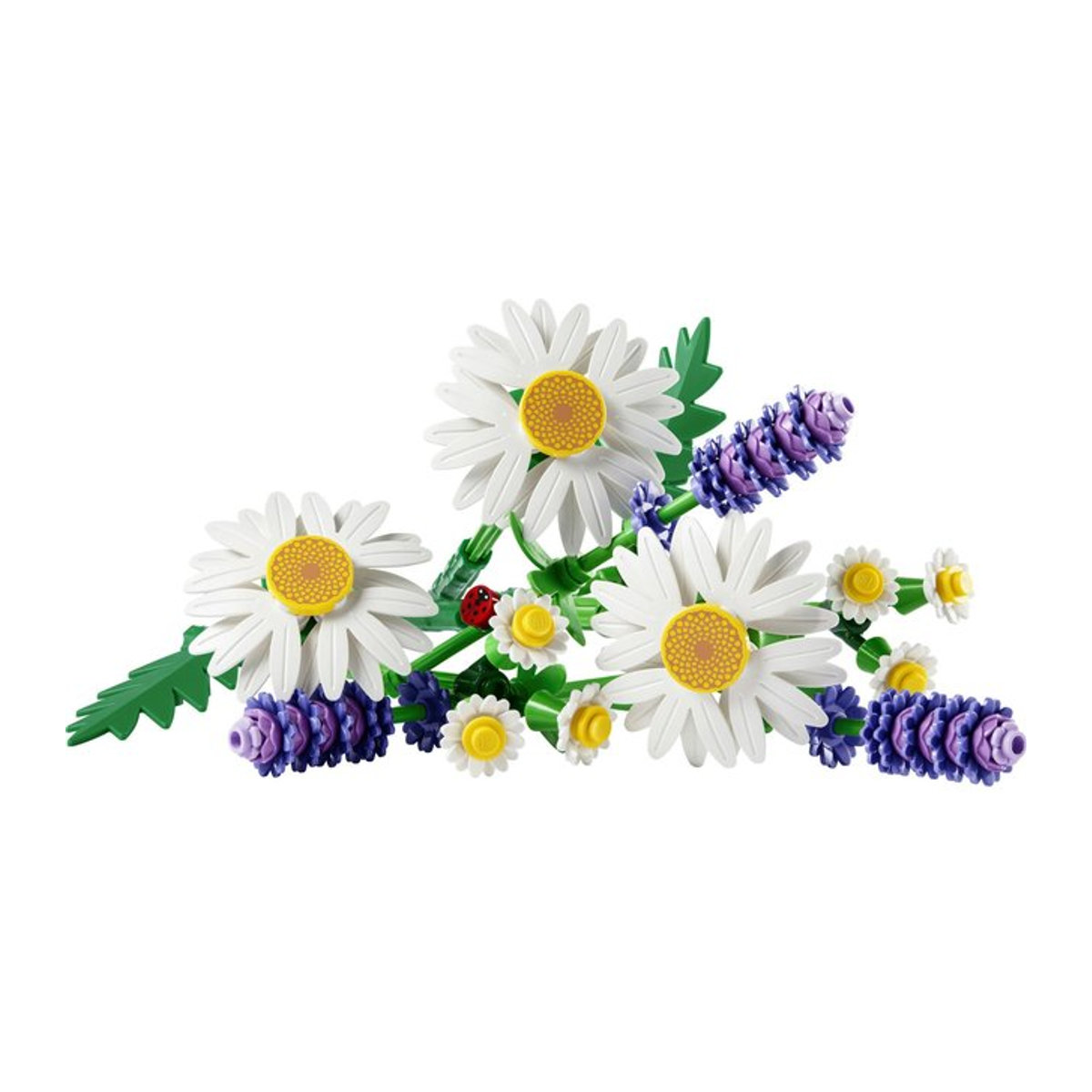 Lego Botanicals 11508 Gänseblümchen Blumenstrauß in Weiß und Mehrfarbig - Bild 1