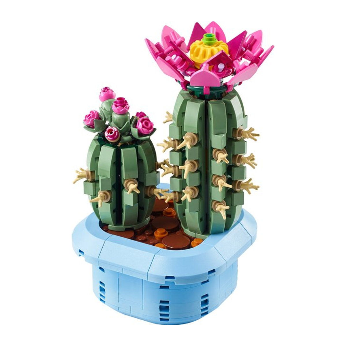 LEGO Botanicals 11509 Blühender Kaktus Set in Grün und Mehrfarbig - Bild 1