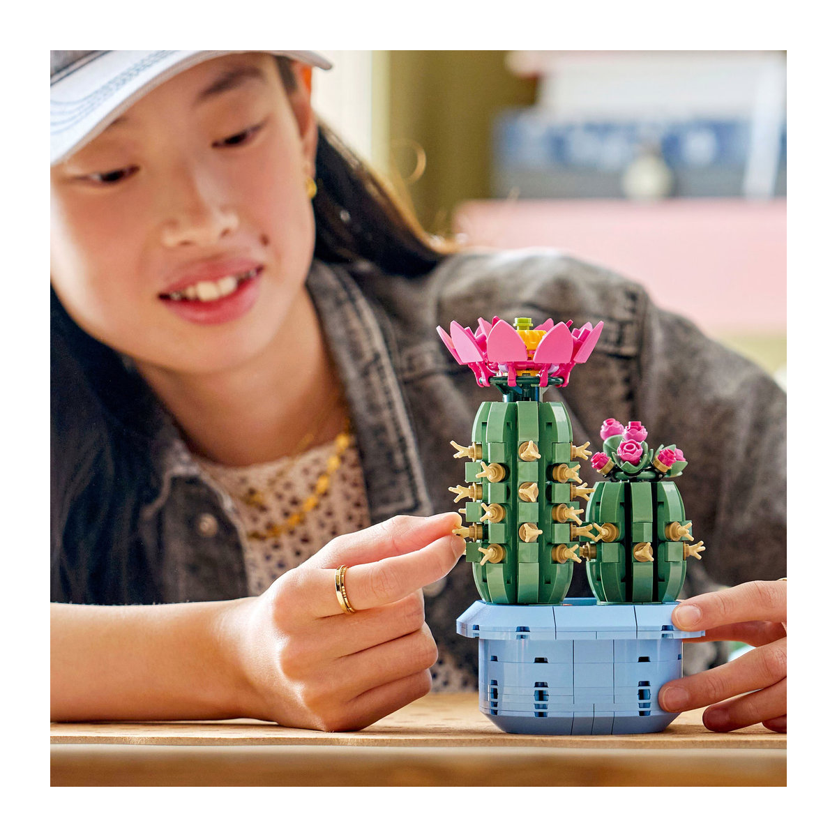 LEGO Botanicals 11509 Blühender Kaktus Set in Grün und Mehrfarbig - Bild 2