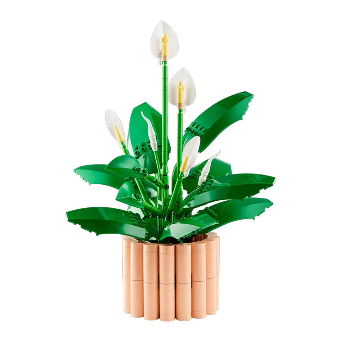 LEGO Botanicals Friedenslilie 11504 künstliche Pflanze in Grün und Weiß - Bild 1