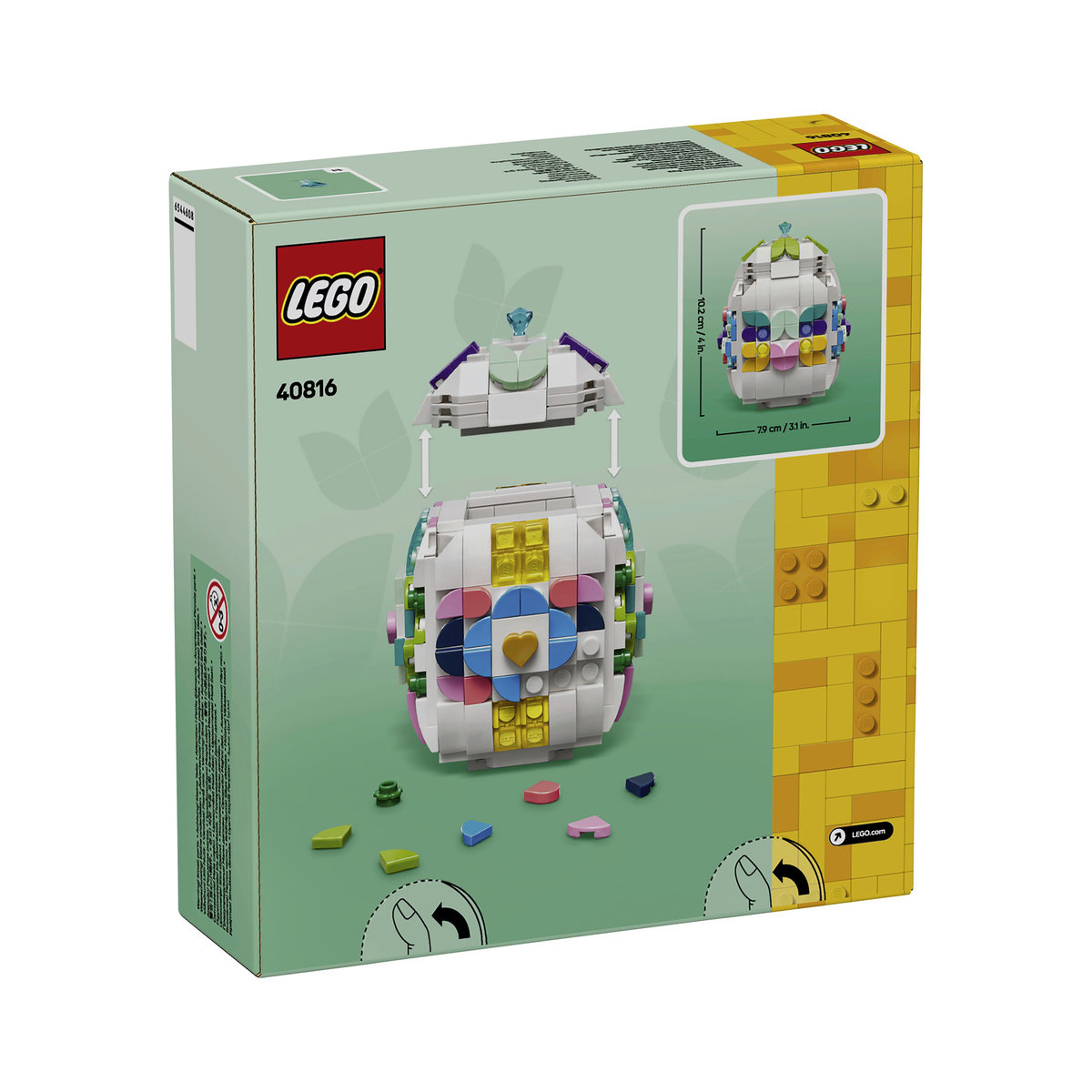 LEGO Icons 40816 Verziertes Osterei mehrfarbig - Bild 3