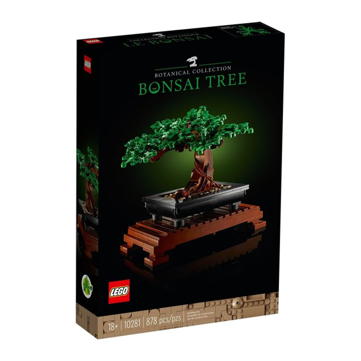 LEGO Icons Bonsai Baum Set in Grün und Rosa - Bild 2