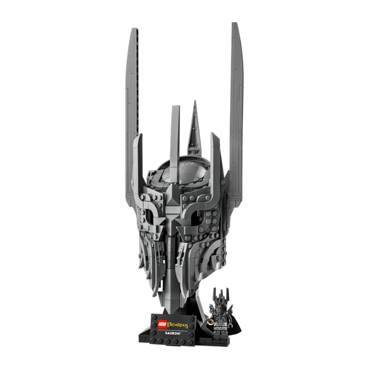 LEGO Icons Der Herr der Ringe Saurons Helm 11373 Schwarz - Bild 2
