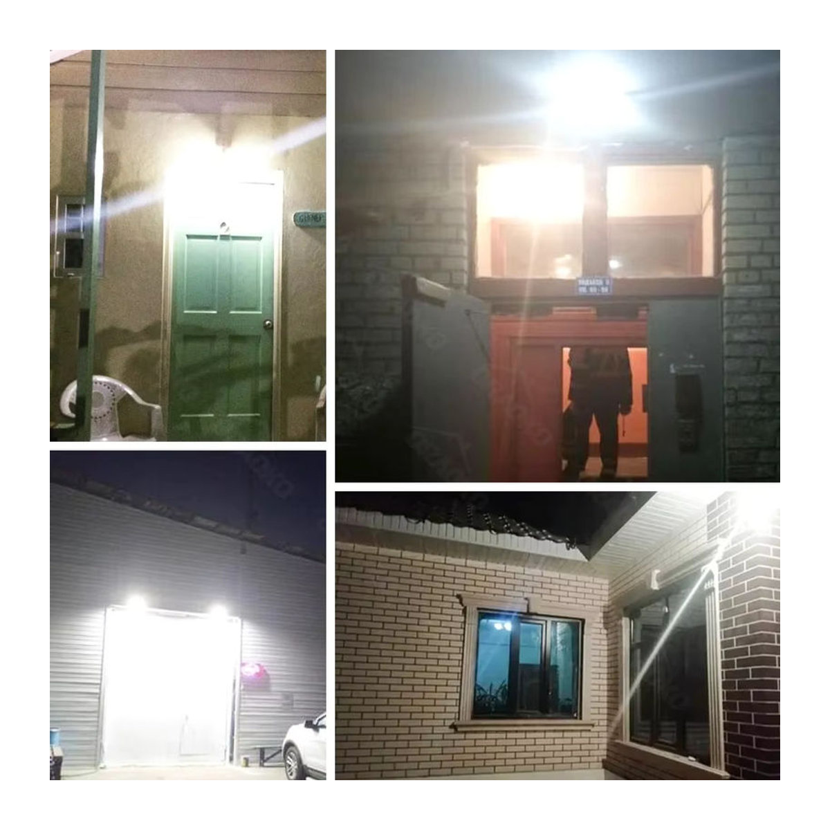 LeiiGeeGo LED Außenstrahler mit Bewegungssensor in Schwarz, moderner LED Flutlicht Strahler für Innen und Outdoor - Bild 5