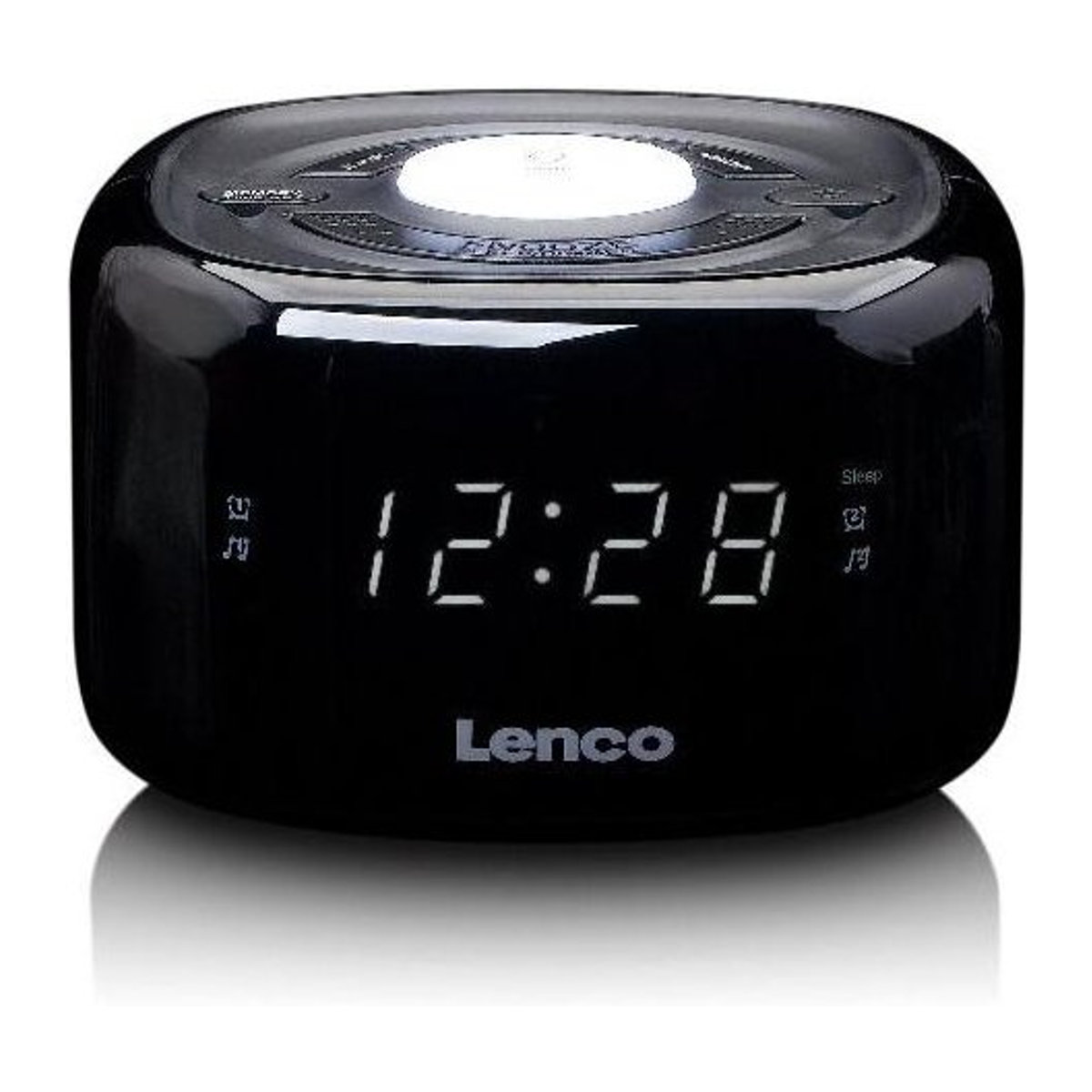 Lenco CR-12BK Digitaler Radiowecker in Schwarz - Bild 2
