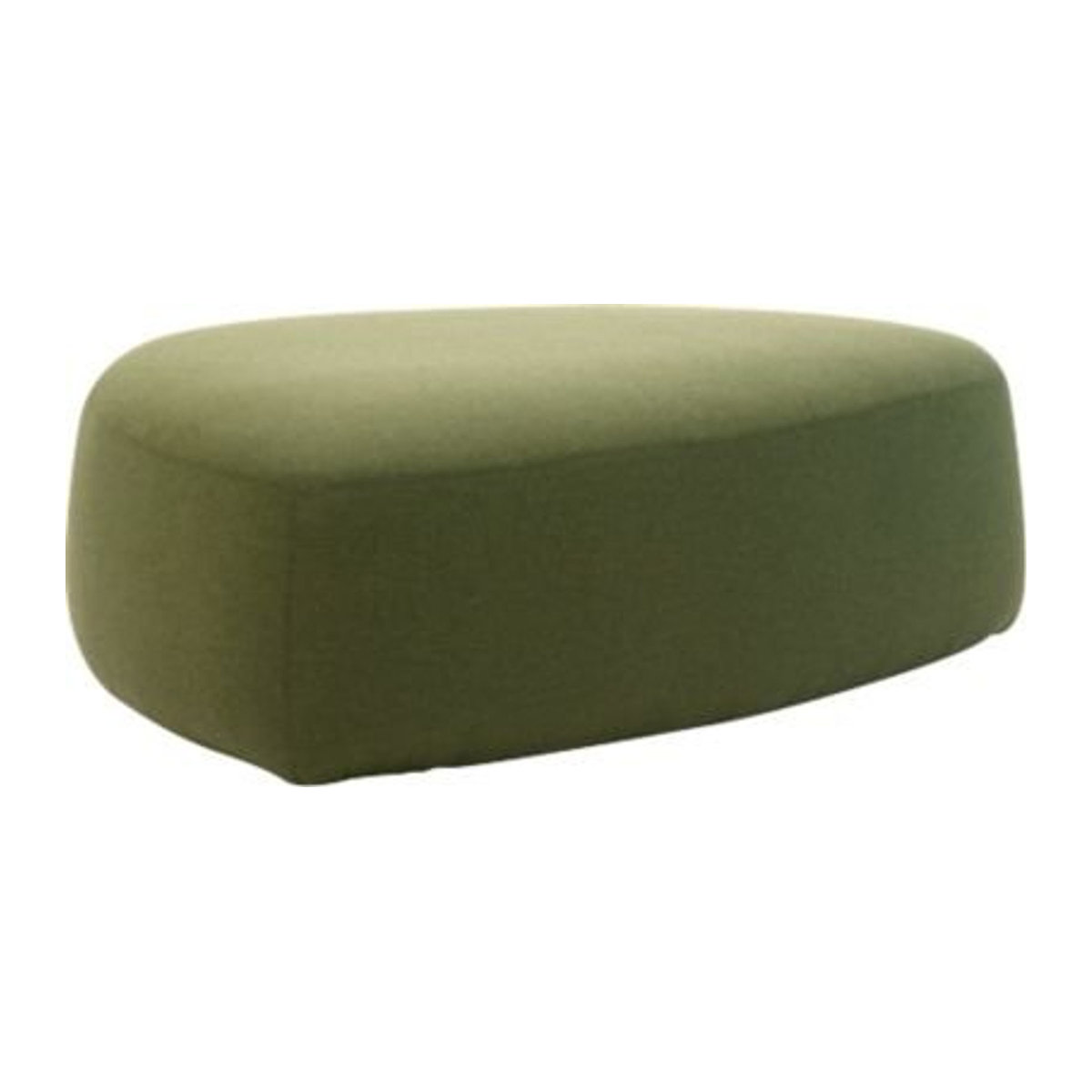 Leyform GOGO Pouf in Grün mit Stoffbezug, B: 124 cm, T: 109 cm, H: 44 cm - Bild 1