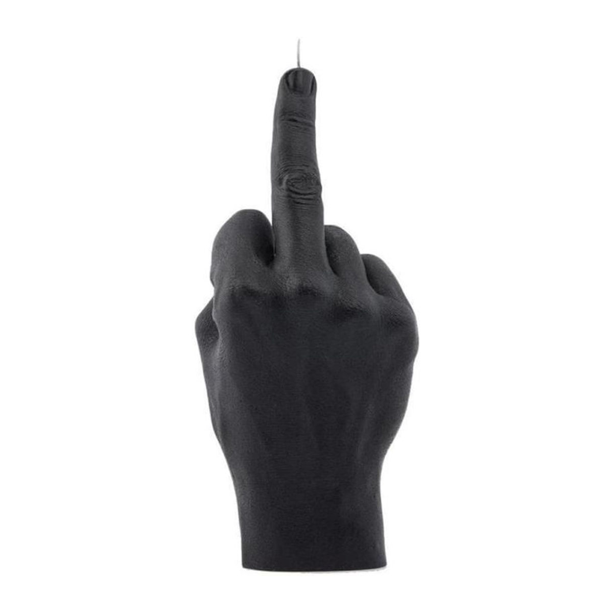 LG-EXPRO Middelvingerkaars Noir Duftkerze in Form eines Mittelfingers aus Sojawachs Schwarz - Bild 3
