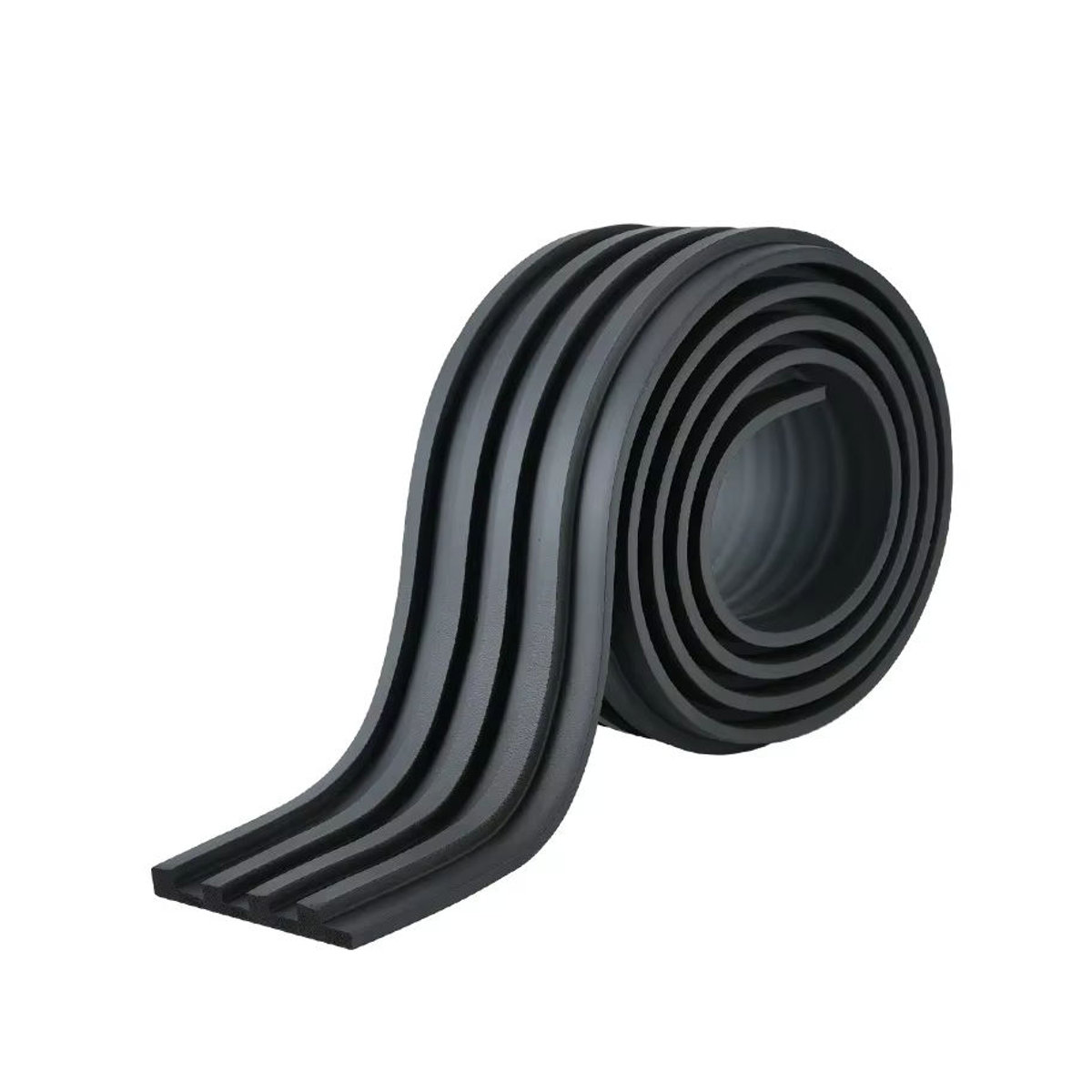Libertas Selbstklebende Wandgitterstreifen aus Kunststoff in Schwarz, 1 m Gittertrennwand für moderne Wandgestaltung - Bild 3