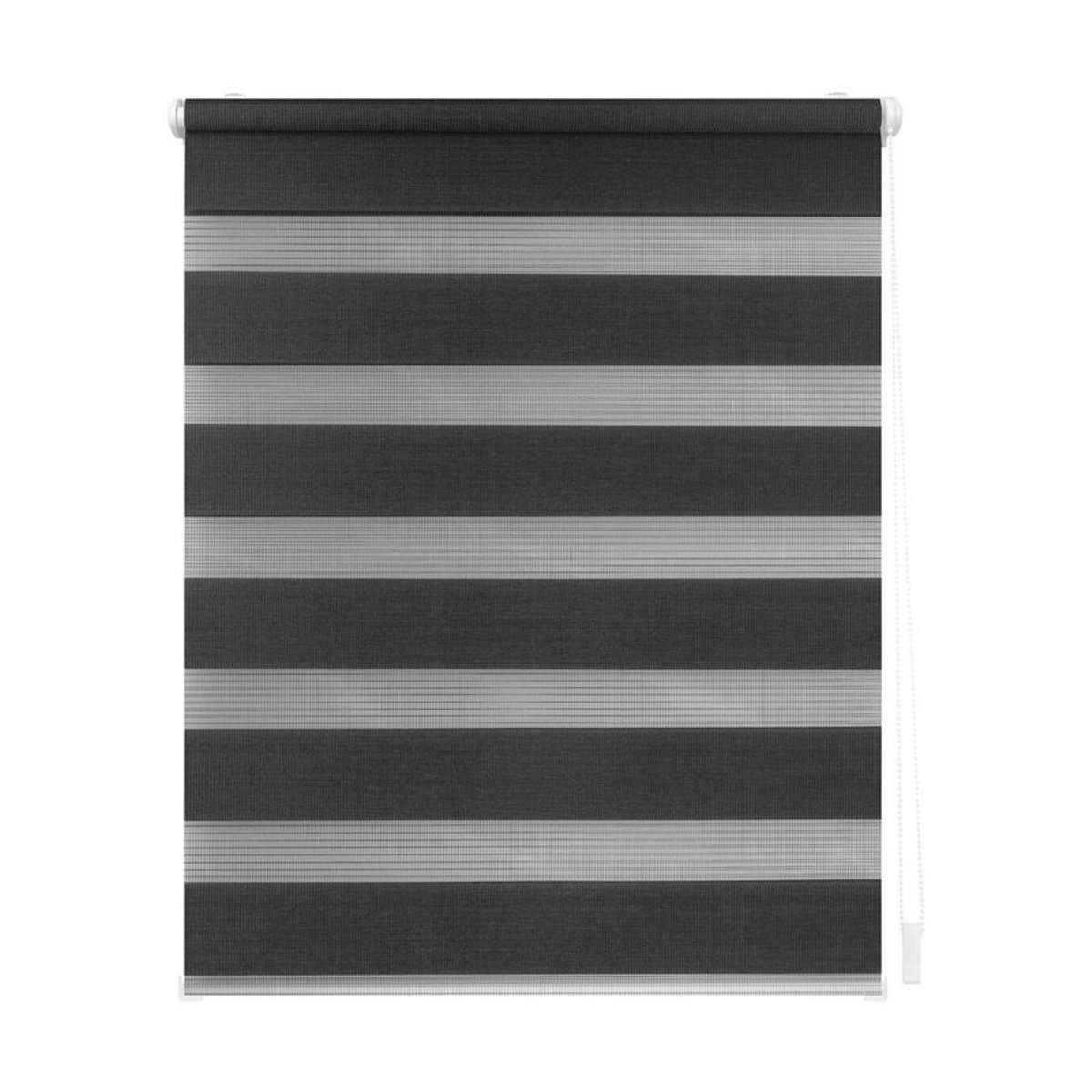 Lichtblick Doppelrollo Duo Klemmfix in Anthrazit B/L: 120 x 150 cm - Bild 6