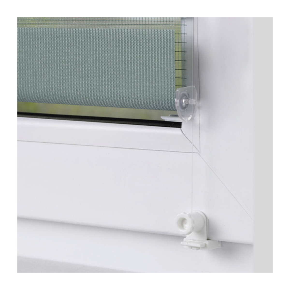 Lichtblick Duo-Rollo Klemmfix blickdicht ohne Bohren Salbei B: 80 cm, H: 200 cm - Bild 4