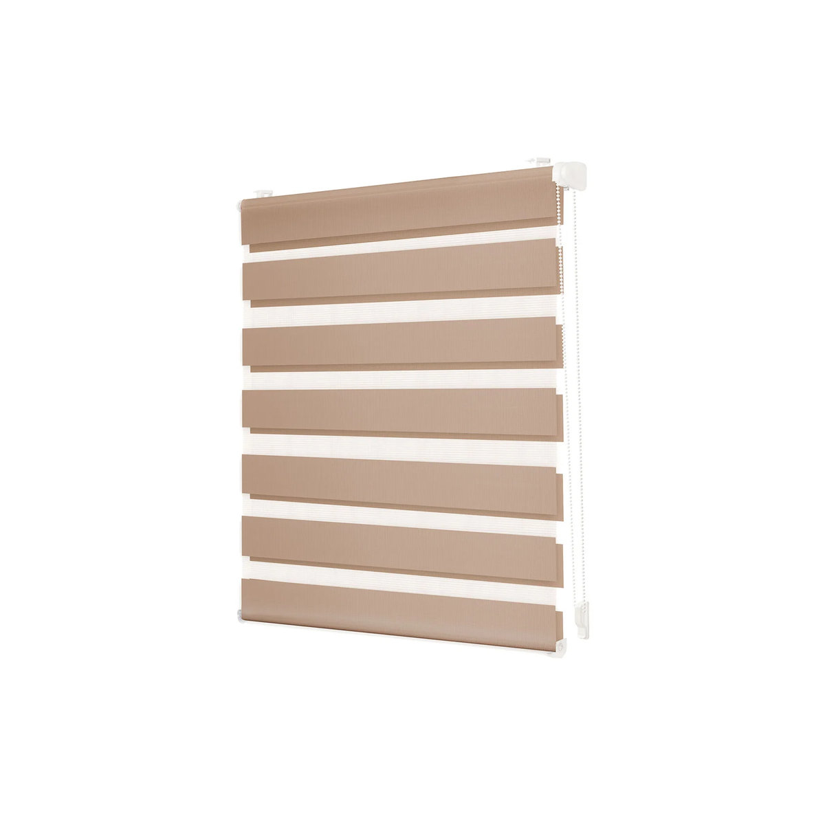 LICHTBLICK Duo Rollo Klemmfix in Taupe, B: 45 cm, H: 150 cm - Bild 3