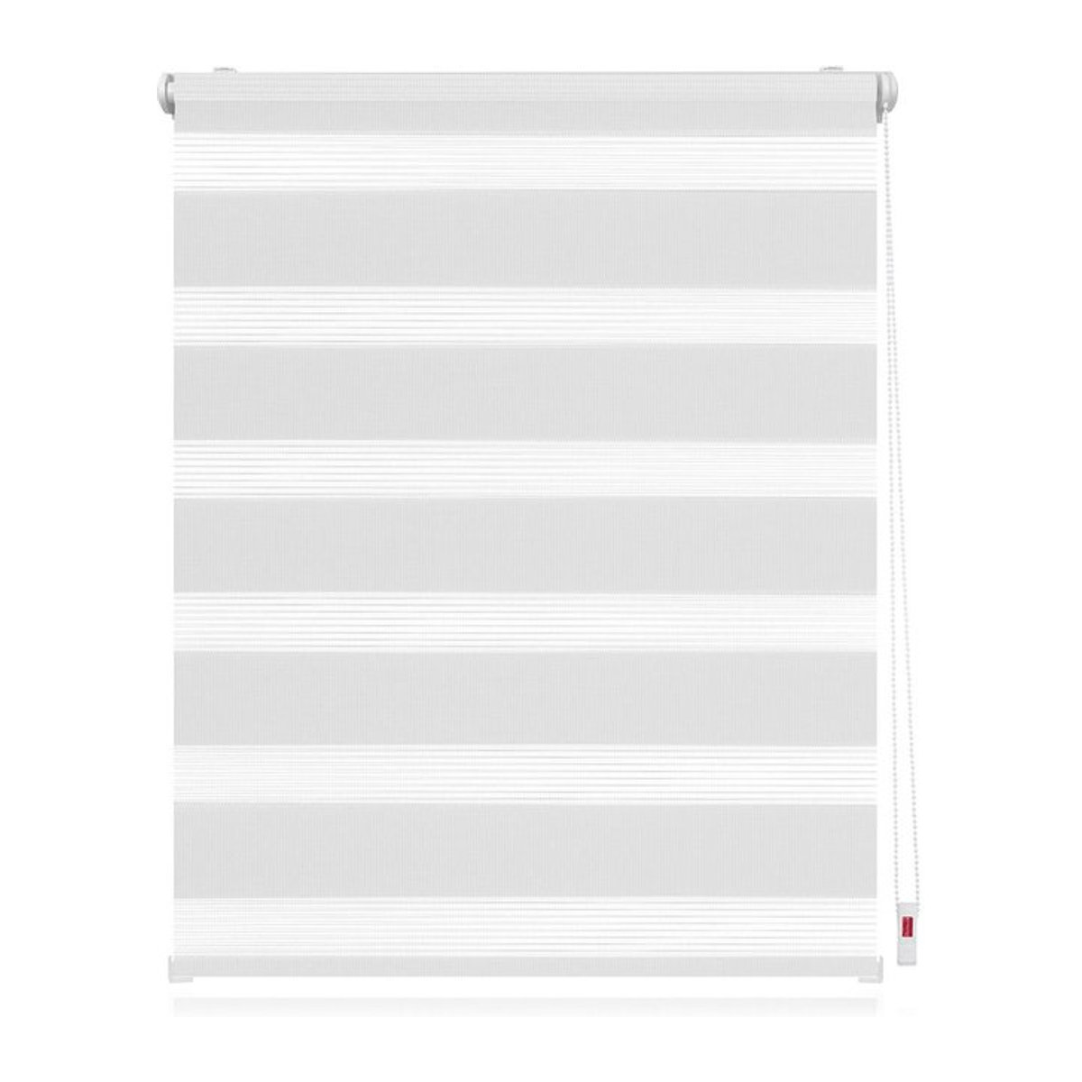 Lichtblick Duo Rollo Klemmfix ohne Bohren Weiß B x H: 90 x 220 cm - Bild 1