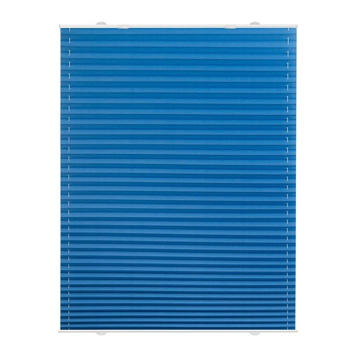 LICHTBLICK Plissee Haftfix ohne Bohren, Blau, B: 55 cm, H: 130 cm - Bild 1