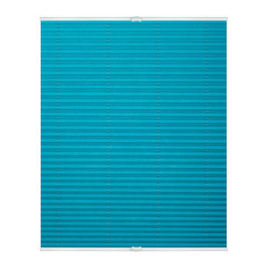 LICHTBLICK Plissee Klemmfix Blau B/H: 55 x 130 cm