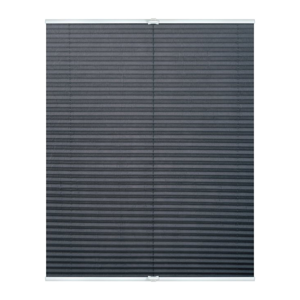 Lichtblick Plissee Klemmfix Grau B/H: 55 x 130 cm - Bild 1