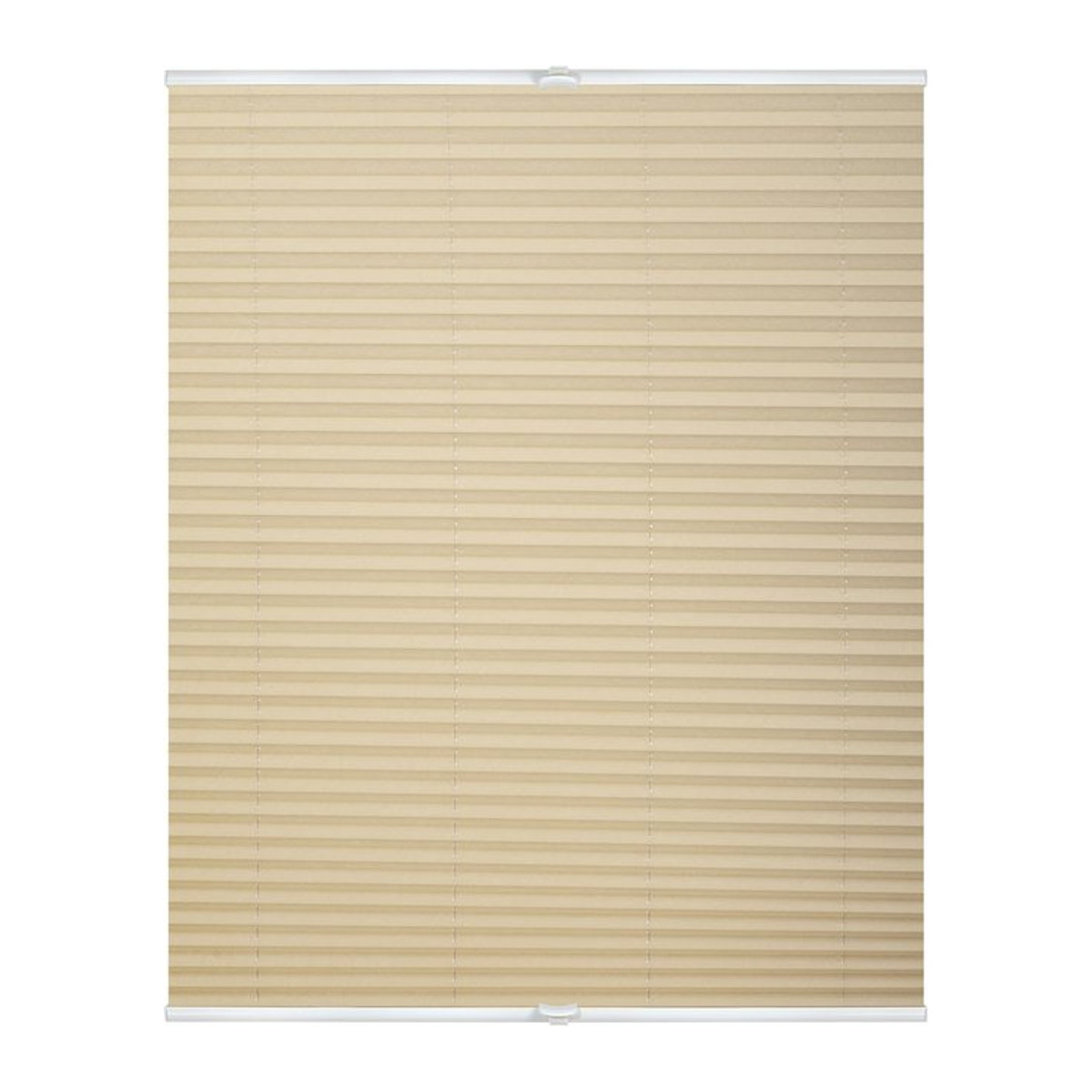 Lichtblick Plissee Klemmfix in Creme, B/H: 50 x 130 cm - Bild 1