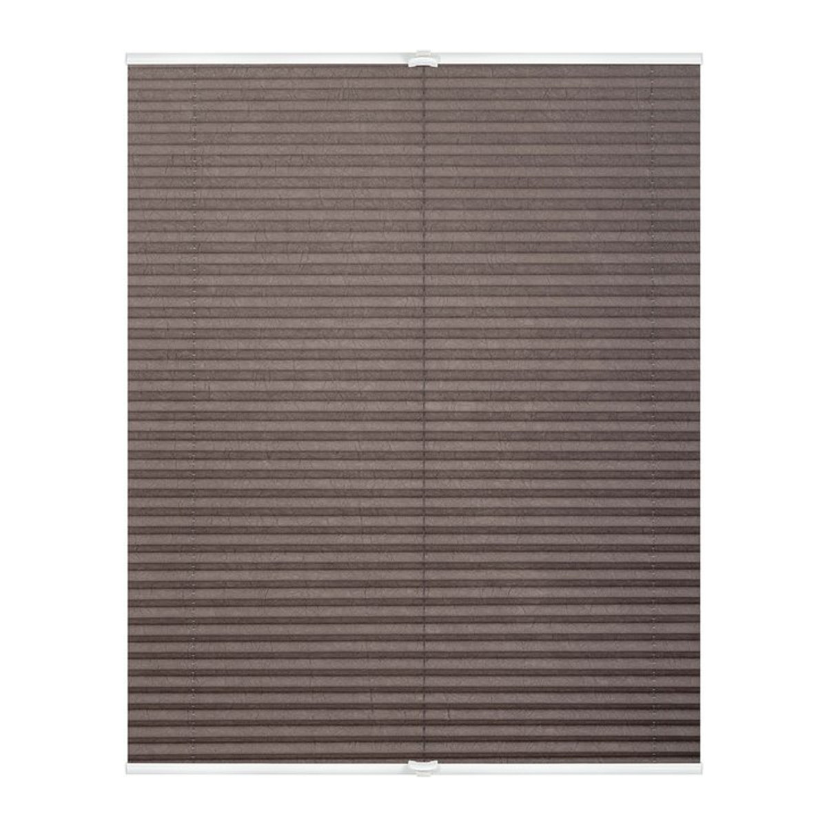 Lichtblick Plissee Klemmfix ohne Bohren in Taupe, B: 90 cm, H: 130 cm - Bild 1