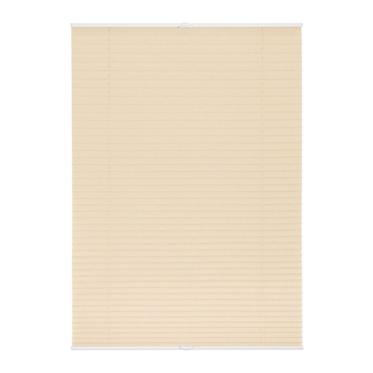 Lichtblick Plissee Klemmfix ohne Bohren verspannt Creme B/H: 65 x 130 cm - Bild 1