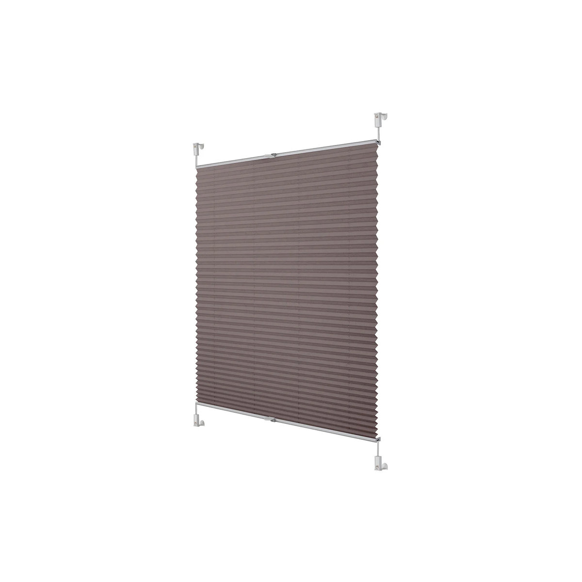 Lichtblick Plissee Klemmfix Taupe B: 50 cm, H: 130 cm - Bild 3