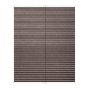 Lichtblick Plissee Klemmfix Taupe B/H: 75 x 130 cm