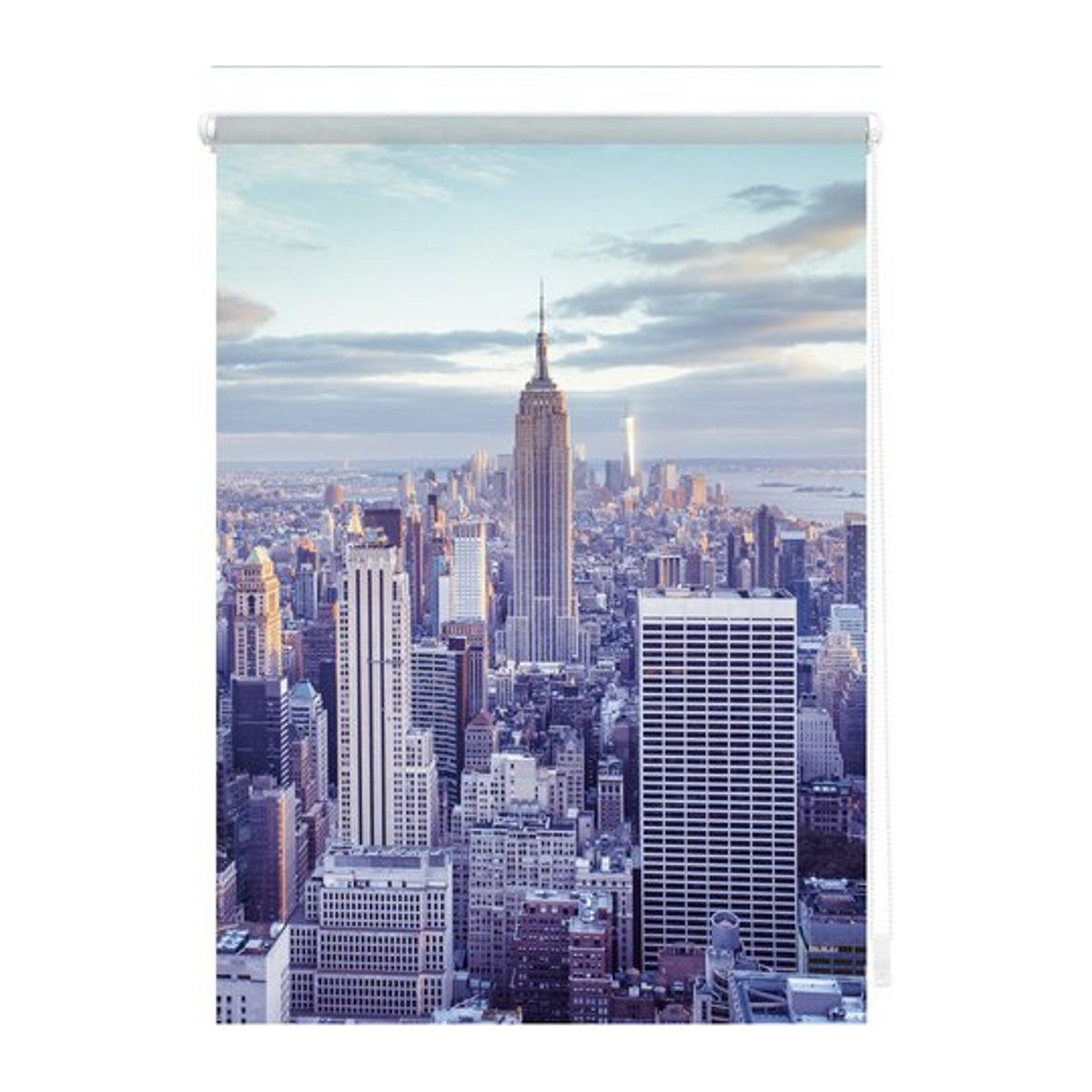 Lichtblick Rollo Klemmfix New York Blau - Bild 1