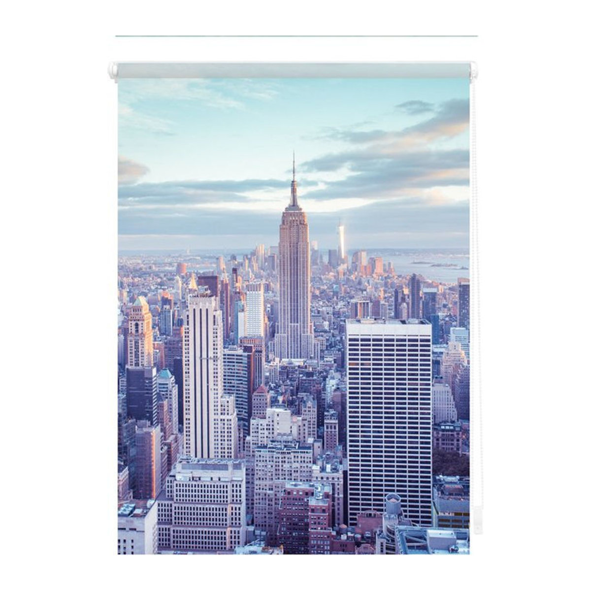 Lichtblick Rollo Klemmfix New York Blau B/H: 45 x 150 cm - Bild 2