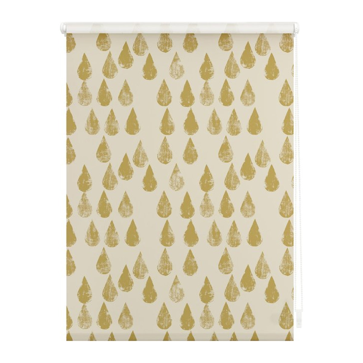 Lichtblick Rollo Klemmfix Verdunkelung Golden Drops Gold ohne Bohren - Bild 1