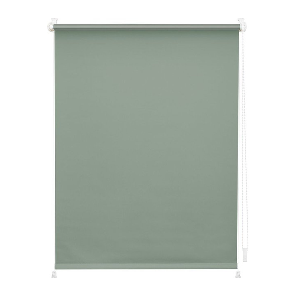 Lichtblick Rollo Klemmfix Verdunkelung ohne Bohren Salbei, B: 90 cm, H: 220 cm - Bild 1