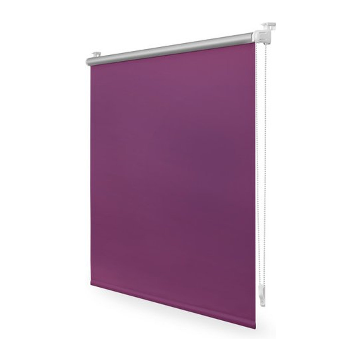 LICHTBLICK Thermo Klebe- und Klemmrollo Verdunklungsqualität in Fuchsia, B/H: 60 x 150 cm - Bild 5