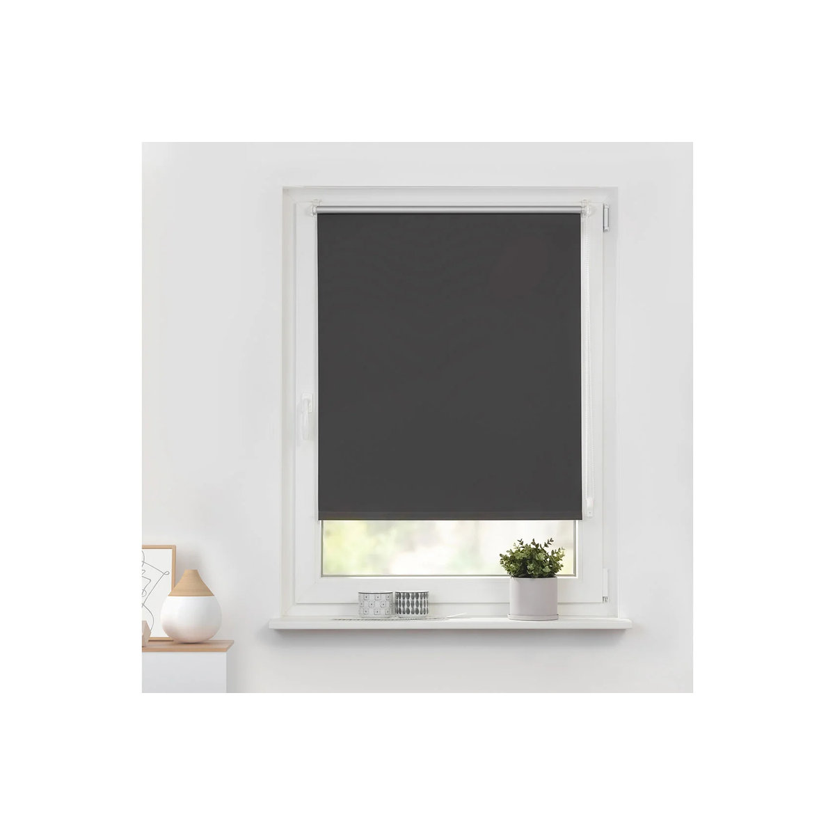 Lichtblick Thermo-Klemmrollo in Anthrazit B/H: 120 x 150 cm - Bild 2