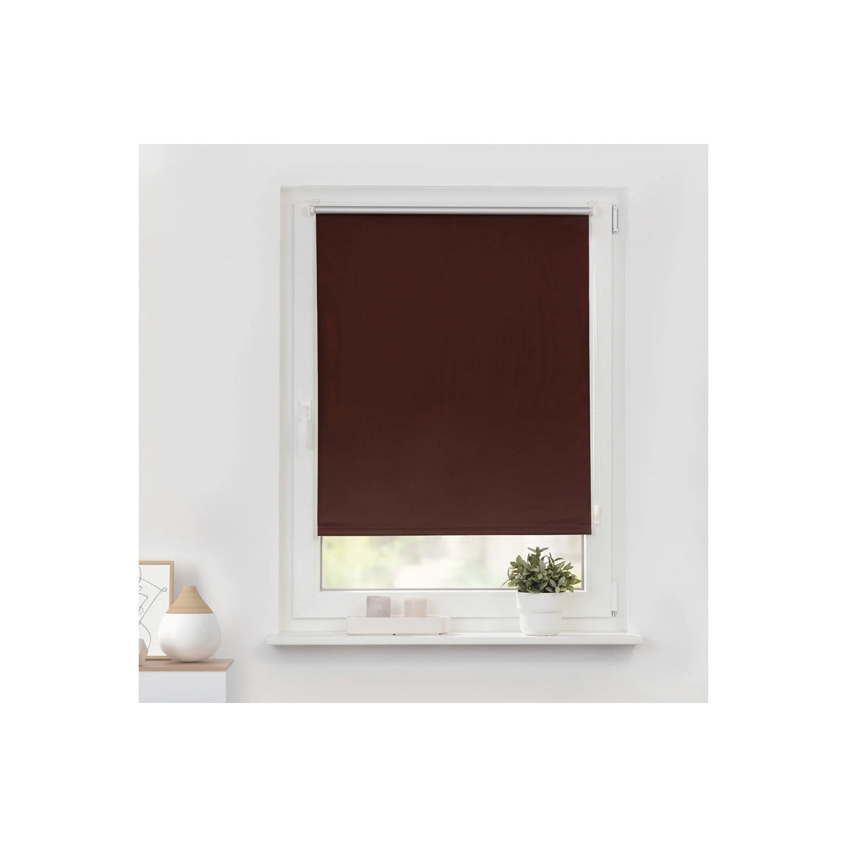Lichtblick Thermo-Rollo Klemmfix in Braun, B/H: 55 x 150 cm - Bild 2