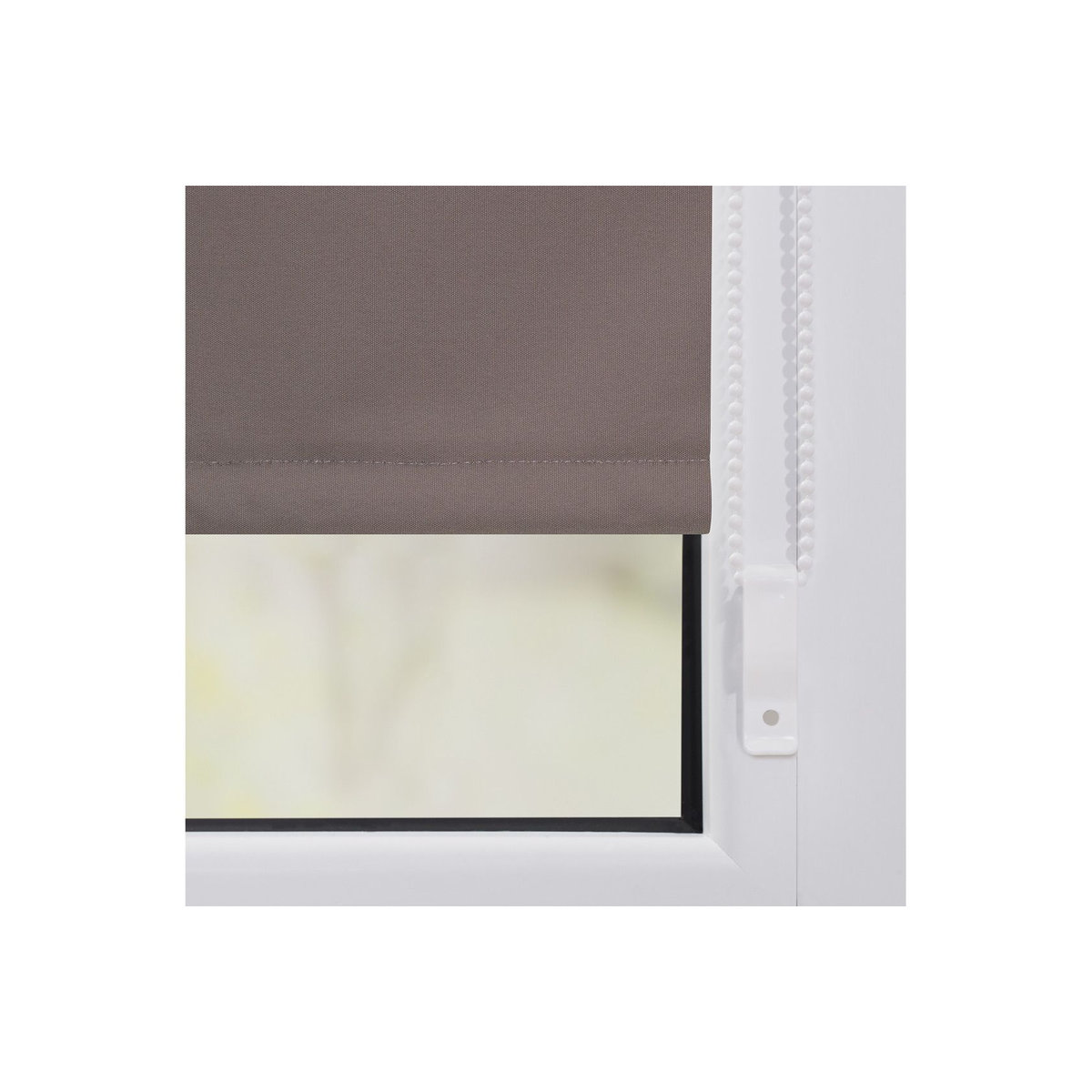 Lichtblick Thermo-Rollo Klemmfix zur Verdunkelung, ohne Bohren, Taupe, B/H: 90 x 220 cm - Bild 3