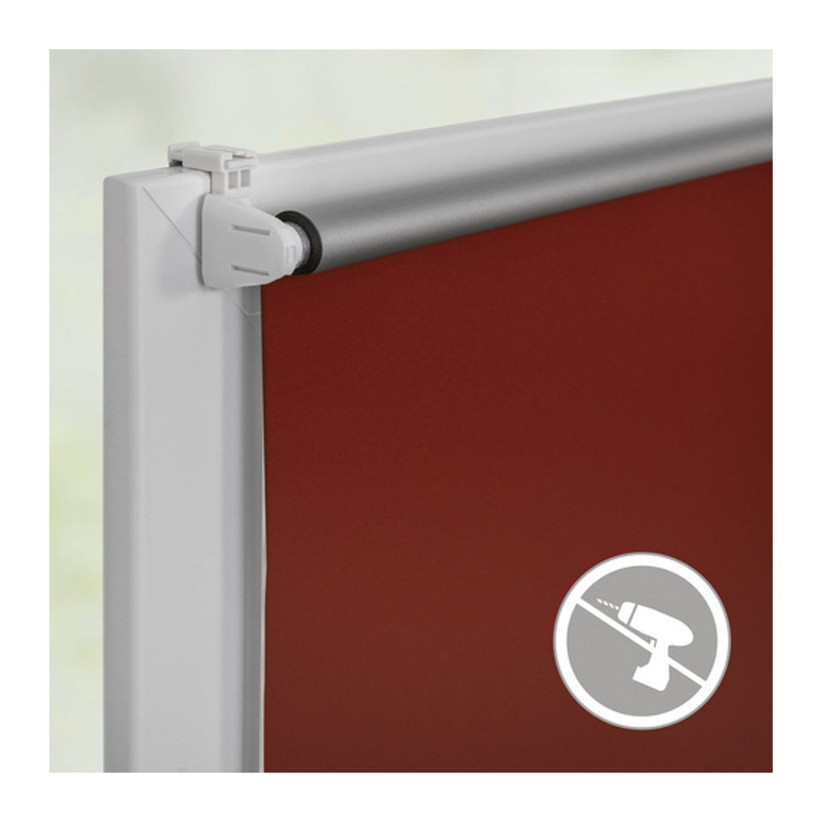 LICHTBLICK Thermo-Rollo Klemmfix zur Verdunkelung, Terracotta, B: 80 cm, H: 220 cm - Bild 7