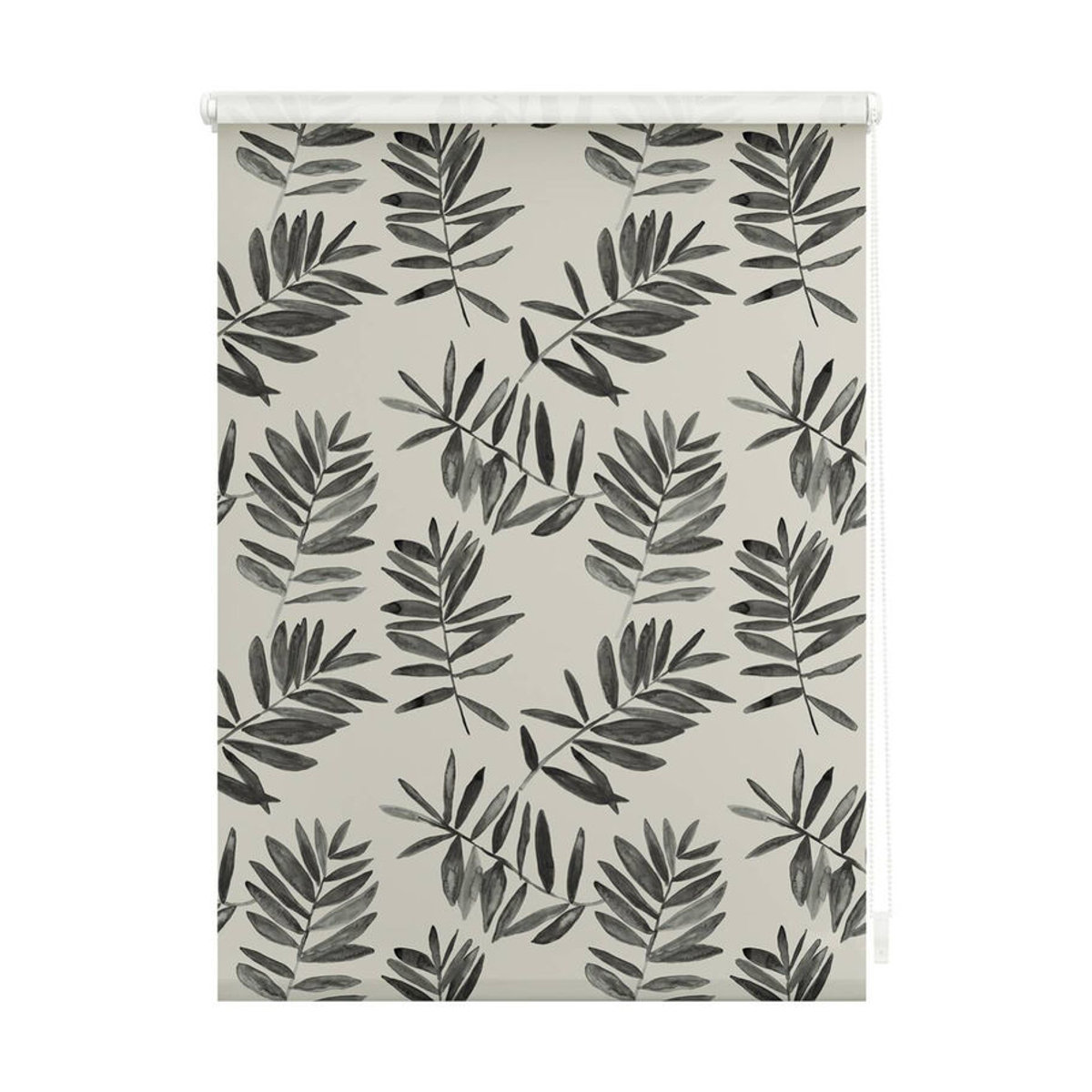 Lichtblick Verdunkelungsrollo Klemmfix Black Watercolor Branches Schwarz B: 90 cm, L: 150 cm - Bild 3